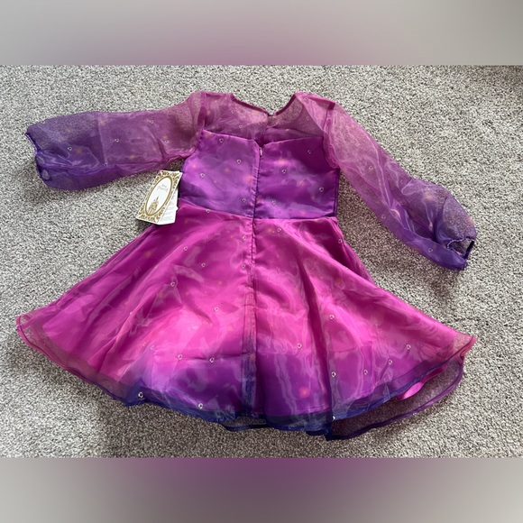 New Disney Rapunzel A line dress size 4 - Picture 3 of 10